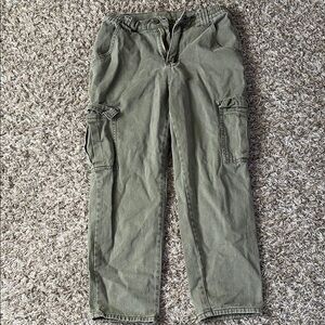 Olive Green Cargo Pants